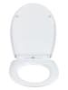 Wenko Easyclose-toiletbril "Baltic" wit/meerkleurig