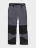 4F Ski-/snowboardbroek antraciet/zwart