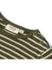 Wheat Koszulka "Stig" w kolorze beżowo-zielonym