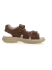 Naturino Skórzane sandały "5675" w kolorze brązowym
