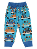 Småfolk Sweatbroek "Car" blauw