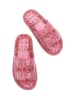 Melissa Slippers lichtroze/meerkleurig