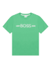 Hugo Boss Kids Shirt in Grün