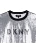 DKNY Koszulka w kolorze srebrnym