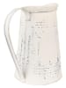 Clayre & Eef Decokan wit - (B)14 x (H)22 cm