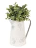 Clayre & Eef Decokan wit - (B)14 x (H)22 cm