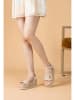 Foreverfolie Sleehaksandalen beige