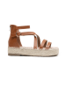 Foreverfolie Haksandalen lichtbruin