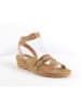 Mulanka Sleehaksandalen beige