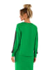 made of emotion Sweter w kolorze zielonym