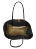 PE FLORENCE Schultertasche in Schwarz/ Beige - (B)37 x (H)35 x (T)23 cm