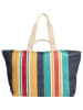 PE FLORENCE Strandtasche "Leisure" in Bunt - (B)61 x (H)37 x (T)22 cm