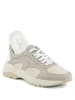 LaShoe Leren sneakers "Buttercup" lichtgrijs