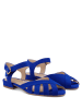 LaShoe Leder-Sandalen in Blau