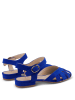 LaShoe Leren sandalen blauw