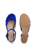 LaShoe Leder-Sandalen in Blau