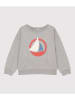 PETIT BATEAU Sweatshirt grijs