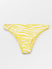 Becksöndergaard Figi bikini w kolorze żółtym ze wzorem