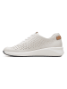 Clarks Leder-Sneakers in Weiß
