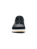 Clarks Leder-Sneakers in Schwarz