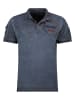 Canadian Peak Koszulka polo "Kinflateak" w kolorze granatowym