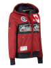 Canadian Peak Sweatjacke "Face" in Rot