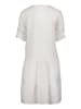 CARTOON Lniana sukienka w kolorze białym