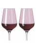 RITZENHOFF 2-delige set: rodewijnglazen "Fjordlicht" beskleurig - 570 ml