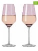 RITZENHOFF Kieliszki (2 szt.) w kolorze jagodowym do białego wina - 380 ml