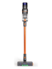 livoo 2-in-1 stofzuiger grijs/oranje - (H)121 cm
