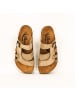 Moosefield Leder-Pantoletten in Beige