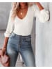 Milan Kiss Bluse in Weiß