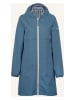 finside Dwustronny płaszcz przeciwdeszczowy w kolorze niebieskim