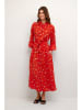 Kaffe Jurk "Obina" rood