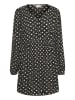 Kaffe Tuniek "Nilia" zwart/crème