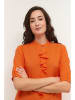 Cream Bluse "Susannah" in Orange