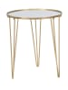 Mauro Ferretti Couchtisch in Gold - (H)58,5 x Ø 50 cm