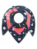 Zwillingsherz 2-delige accessoireset "Leo & Herz Junior" donkerblauw
