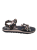Jack Wolfskin Sandalen "Outfresh Delux" in Dunkelblau/ Bunt