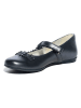 Primigi Leder-Spangenballerinas in Dunkelblau