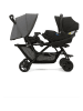 Graco Geschwisterwagen "Stadium Duo" in Grau