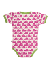 loud + proud Romper roze/wit