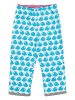 loud + proud Dwustronne spodnie w kolorze fioletowo-biało-błękitnym