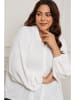 Plus Size Company Bluzka "Alizee" w kolorze białym