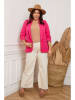 Plus Size Company Blazer "Angel" fuchsia