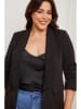 Plus Size Company Blazer "Angel" in Schwarz