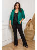 Plus Size Company Blazer "Angel" groen