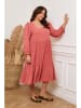 Plus Size Company Kleid "Arnis" in Rosa