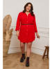 Plus Size Company Kleid "Bent" in Rot