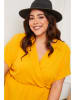 Plus Size Company Blouse "Bibaz" mosterdgeel